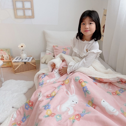 91家纺网 家纺一手货源 找家纺 （总）大元 2025新款牛奶绒羊羔绒毛毯