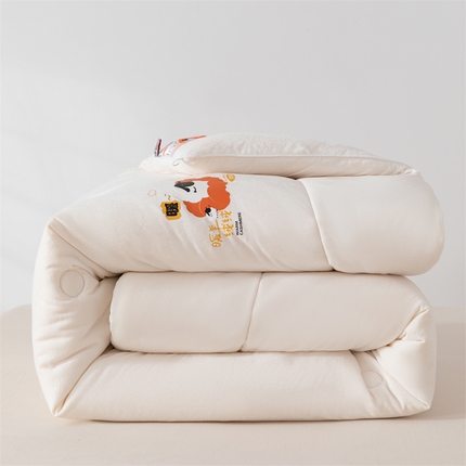 91家纺网 家纺一手货源 找家纺  2025新款三体羊绒加厚保暖冬被芯大豆纤维被春秋被子被芯