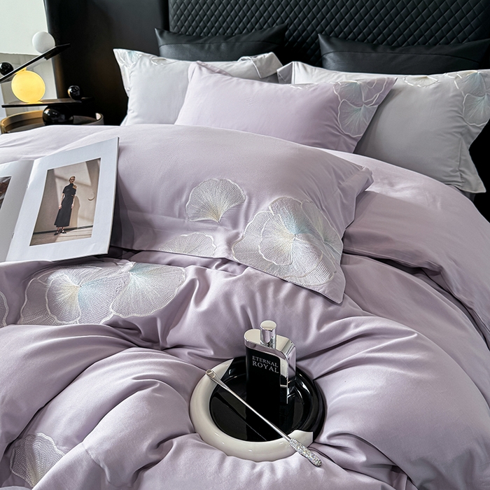 91家纺网 家纺一手货源 找家纺 （总）沐白家居 2024新款100支长绒棉磨毛四件套