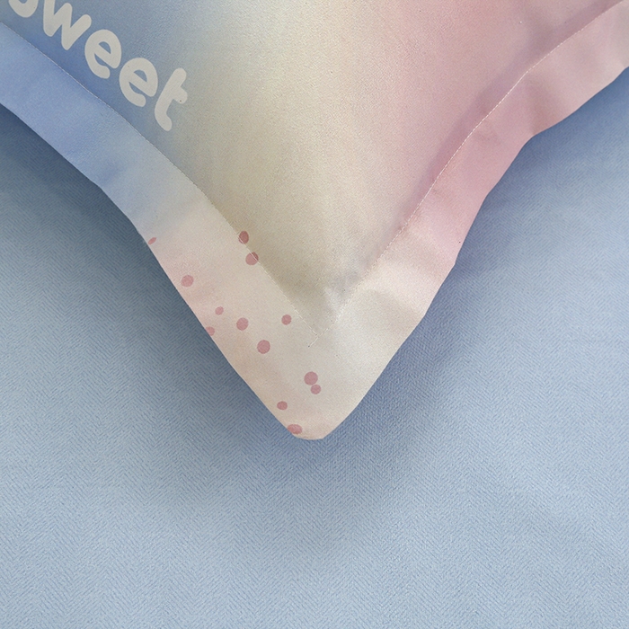 91家纺网 家纺一手货源 找家纺 友承 2025新款亲肤磨毛植物羊绒印花四件套 沉迷