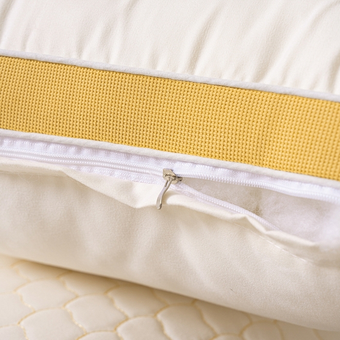 91家纺网 家纺一手货源 找家纺 芯奇想 2024新款立体软柔吐司枕枕头枕芯48*74cm 立体软柔吐司-橙色