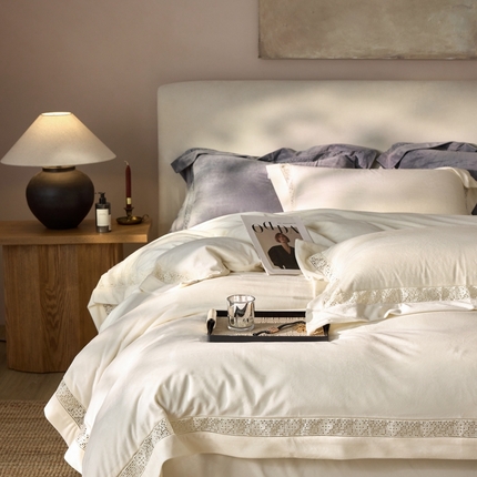 91家纺网 家纺一手货源 找家纺 （总）时亿家居 2024新款300g婴肤绒四件套-爵士系列