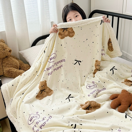 91家纺网 家纺一手货源 找家纺 （总）大元 2025新款牛奶绒羊羔绒毛毯