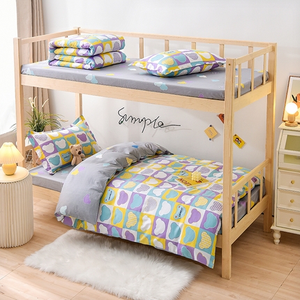 91家纺网 家纺一手货源 找家纺 【91特价】鑫宇 全棉学生三件套