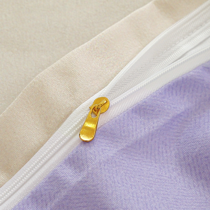 91家纺网 家纺一手货源 找家纺 友承 2025新款亲肤磨毛植物羊绒印花四件套 初夏桔紫