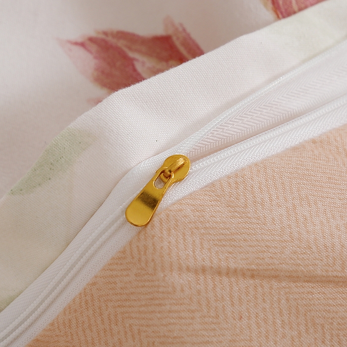 91家纺网 家纺一手货源 找家纺 友承 2025新款亲肤磨毛植物羊绒印花四件套 傍花随柳