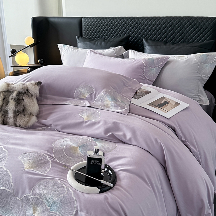 91家纺网 家纺一手货源 找家纺 （总）沐白家居 2024新款100支长绒棉磨毛四件套