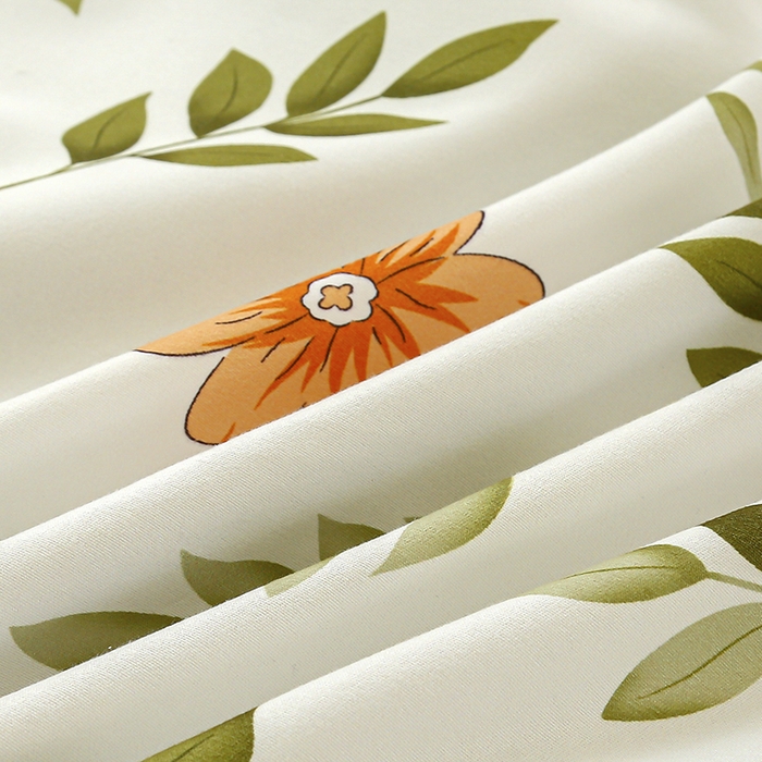 91家纺网 家纺一手货源 找家纺 友承 2025新款亲肤磨毛植物羊绒印花四件套 青柠薄荷