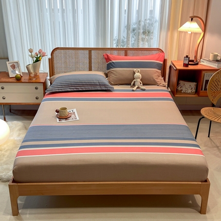 91家纺网 家纺一手货源 找家纺 （总）丝芙妮家居（原乐视家纺） 2024新款全棉磨毛多规格AB版单品套件系列（第二波）--单床笠及三件套