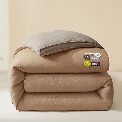 91家纺网 家纺一手货源 找家纺 （总）典冠 2024新款A类有机木棉立体大豆被冬被春秋被