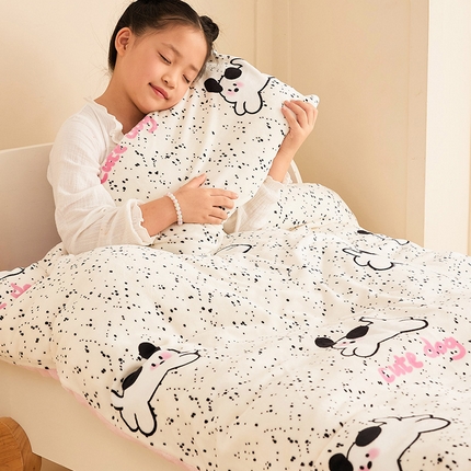 91家纺网 家纺一手货源 找家纺 （总）嗨生活 2025新款牛奶绒被子 儿童被芯 幼儿园被子 春秋被 冬被