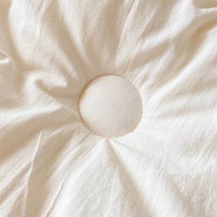 91家纺网 家纺一手货源 找家纺 2024新款勺子原棉大豆被子被芯白色