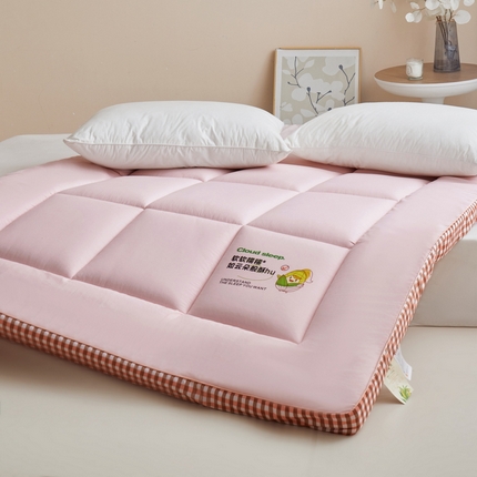 澳洲羽 2025新款亲肤舒适云朵软软糯糯玉米纤维床垫 粉色