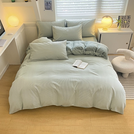 91家纺网 家纺一手货源 找家纺 （总）多乐家纺 2024新款亲肤舒适全棉磨毛印花四件套