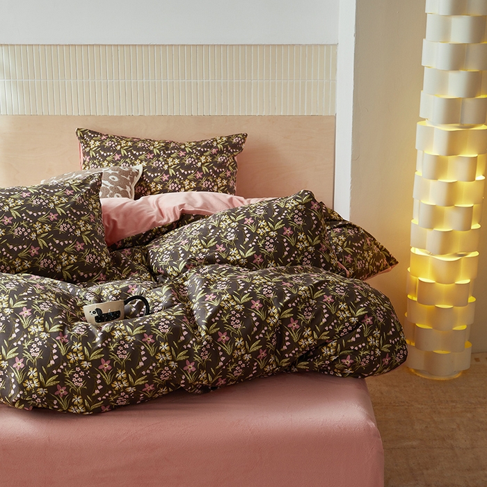 91家纺网 家纺一手货源 找家纺 怡家居 2024秋冬新品AB版加厚保暖全棉加绒四件套 若柠