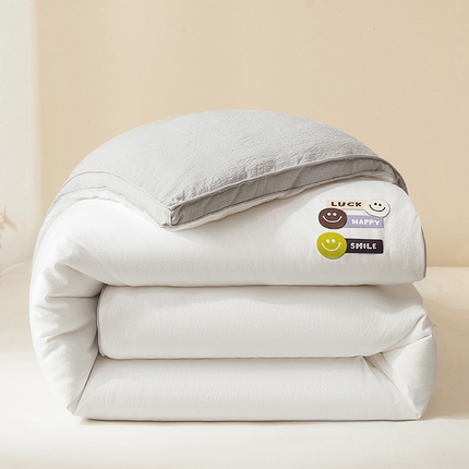 91家纺网 家纺一手货源 找家纺 （总）典冠 2024新款A类有机木棉立体大豆被冬被春秋被