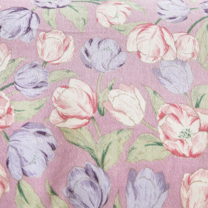 91家纺网 家纺一手货源 找家纺 艾裙海 2025新款高克重加厚保暖A类牛奶绒夹棉床盖系列四件套 紫韵