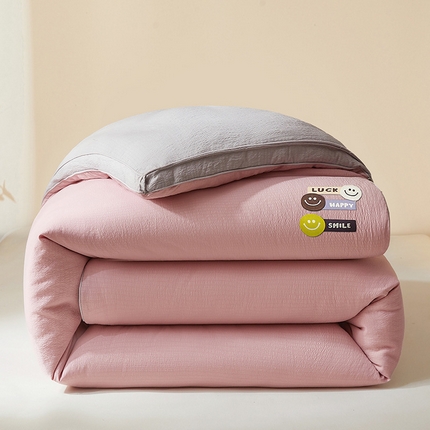 91家纺网 家纺一手货源 找家纺 （总）典冠 2024新款A类有机木棉立体大豆被冬被春秋被