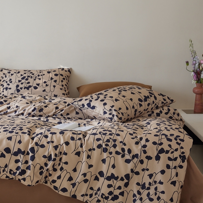 91家纺网 家纺一手货源 找家纺 棉眠 2024秋冬全棉活性32支加厚磨毛四件套 芊寻