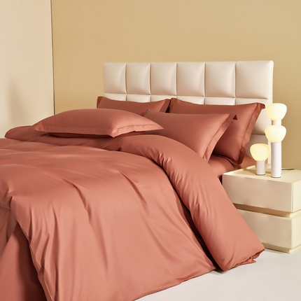 91家纺网 家纺一手货源 找家纺 （总）元元被芯 2025款纯色全丝光-全精梳高密纺-铂金A类全棉单被套