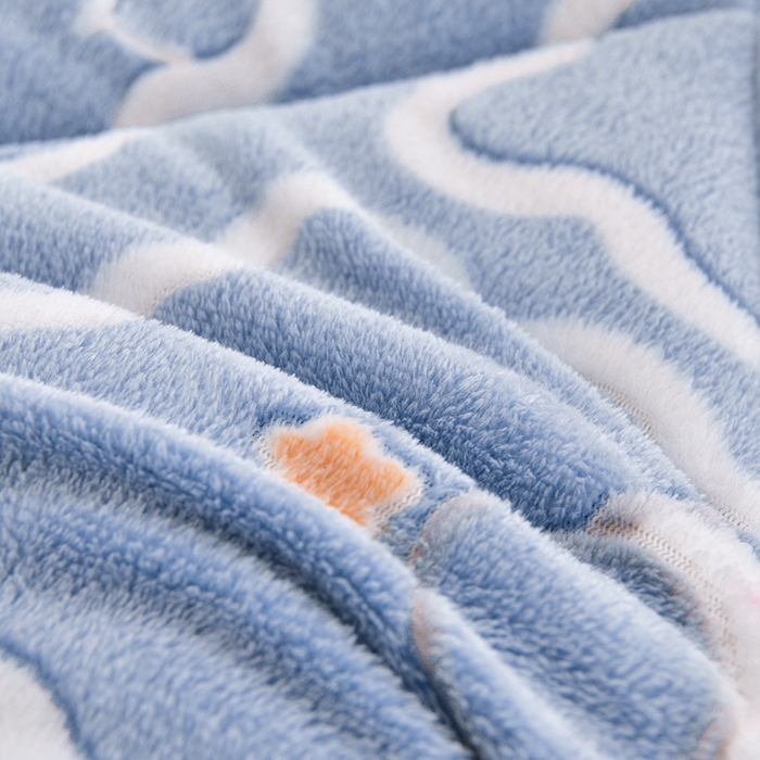 91家纺网 家纺一手货源 找家纺 南北家居 2024新款AB版雪花绒羊羔绒冬被被子被芯 恐龙战队