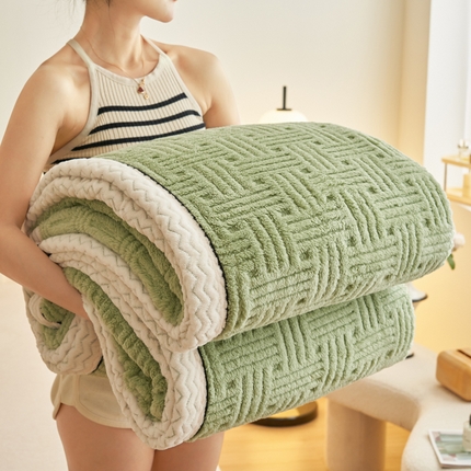 91家纺网 家纺一手货源 找家纺 （总）世纪绒品 2025新款A类云朵绒多功能毛绒毛毯