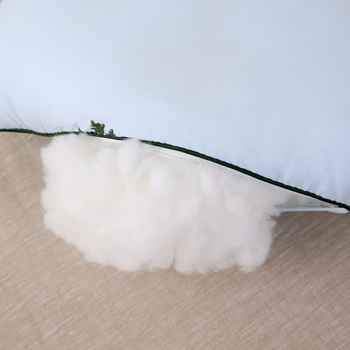 91家纺网 家纺一手货源 找家纺 佳尚枕芯 2025新款艾草抗菌决明子磁疗定型护颈枕枕头枕芯 淡绿48x74cm/只 低枕