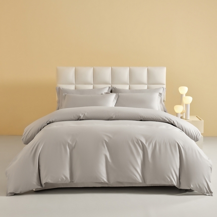 91家纺网 家纺一手货源 找家纺 （总）元元被芯 2025款纯色全丝光-全精梳高密纺-铂金A类全棉四件套