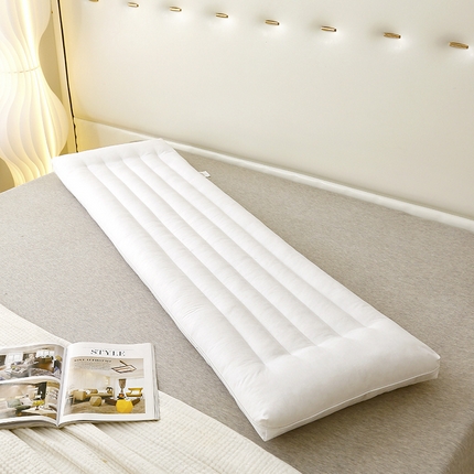 91家纺网 家纺一手货源 找家纺 （总）织布人 2024新款枕芯全棉A类亲子双人枕低枕矮枕夫妻情侣长枕头枕芯