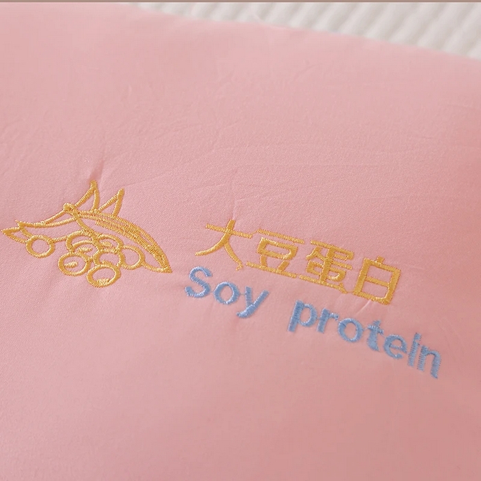 91家纺网 家纺一手货源 找家纺 （总）佳尚枕芯 2025新款大豆蛋白纤维枕三分区立体定型枕头护颈椎助睡眠酒店枕芯