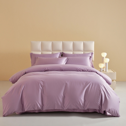 91家纺网 家纺一手货源 找家纺 （总）元元被芯 2025款纯色全丝光-全精梳高密纺-铂金A类全棉四件套