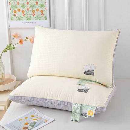 佳尚枕芯 2025新款亲肤云柔枕 云朵枕 云感立体舒适枕芯枕头 立体云感舒适灰高枕