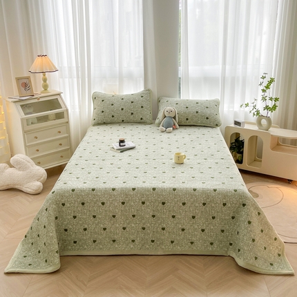 91家纺网 家纺一手货源 找家纺 （总）梵朴 2024新款牛奶绒直角包边床盖