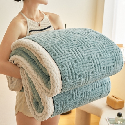 91家纺网 家纺一手货源 找家纺 （总）世纪绒品 2025新款A类云朵绒多功能毛绒毛毯