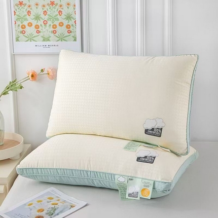 佳尚枕芯 2025新款亲肤云柔枕 云朵枕 云感立体舒适枕芯枕头 立体云感舒适蓝高枕