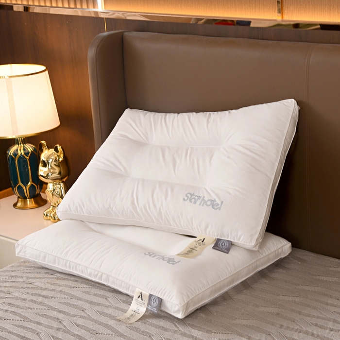 91家纺网 家纺一手货源 找家纺 佳尚枕芯 2025新款全棉纯棉A类星级酒店枕芯枕头母婴枕头单人宿舍枕 全棉酒店高枕