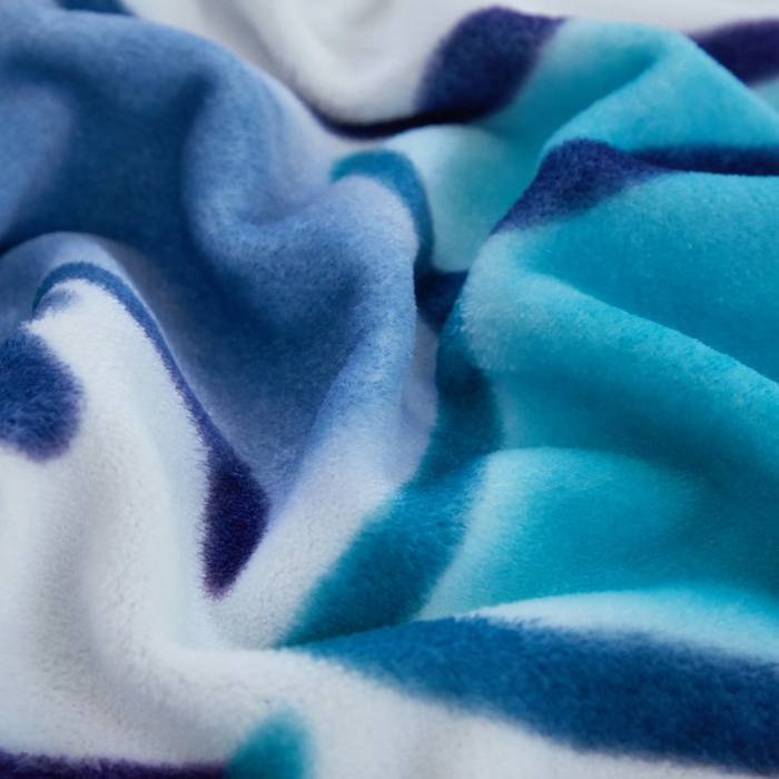 91家纺网 家纺一手货源 找家纺 蘭菲家纺 2024新款牛奶绒卡通三丽鸥四件套 恰恰.蓝