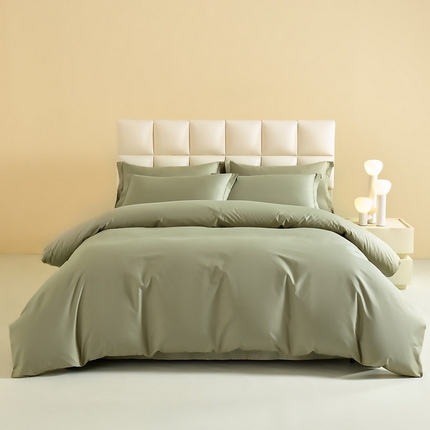 91家纺网 家纺一手货源 找家纺 （总）元元被芯 2025款纯色全丝光-全精梳高密纺-铂金A类全棉四件套