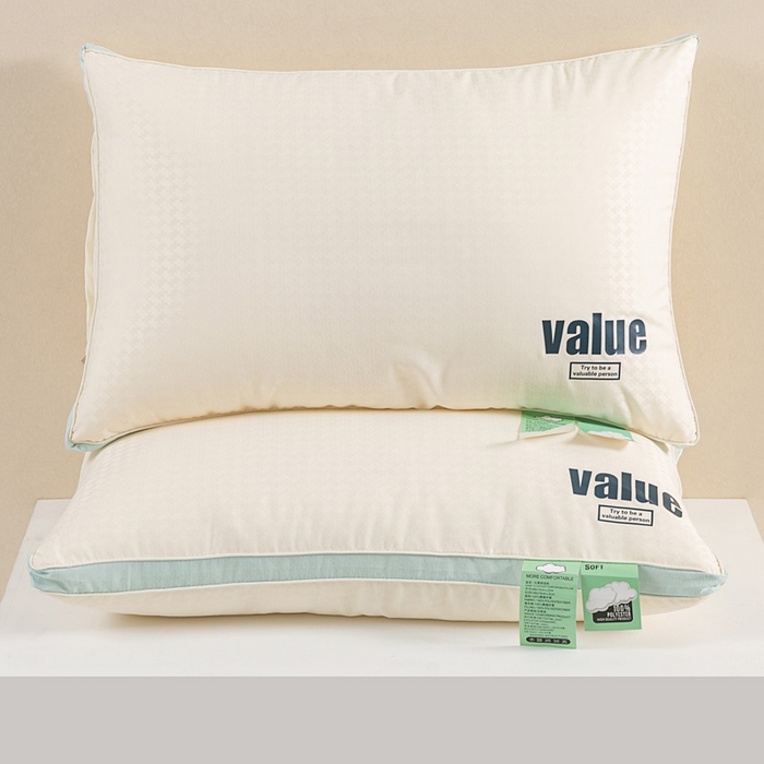 91家纺网 家纺一手货源 找家纺 佳尚枕芯 2025新款云柔立体分区护颈枕云朵释压软枕枕头枕芯 立体云朵释压软枕48x74cm/只-低枕