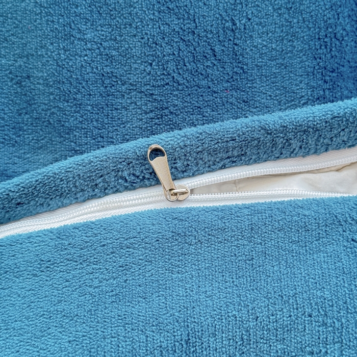 91家纺网 家纺一手货源 找家纺 金米诺 2024新款绣花牛奶绒四件套 麦穗-藏蓝色