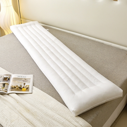 91家纺网 家纺一手货源 找家纺 （总）织布人 2024新款枕芯全棉A类亲子双人枕低枕矮枕夫妻情侣长枕头枕芯