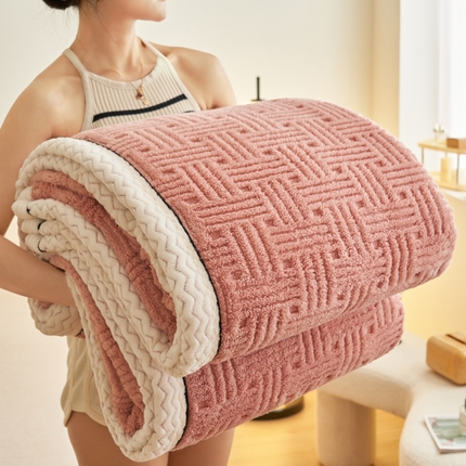 91家纺网 家纺一手货源 找家纺 （总）世纪绒品 2025新款A类云朵绒多功能毛绒毛毯