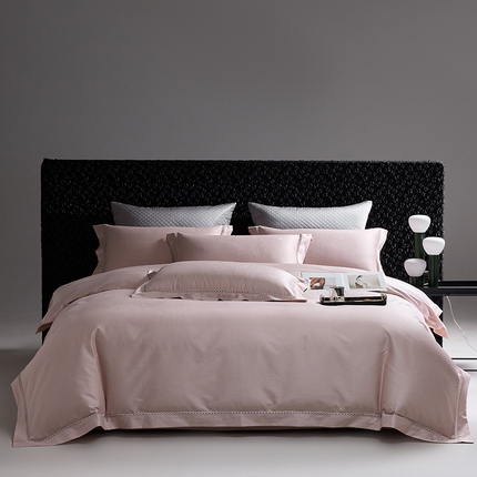 91家纺网 家纺一手货源 找家纺 （总）淼铭家纺 2025新款秋冬提花镂空款四件套-米曼