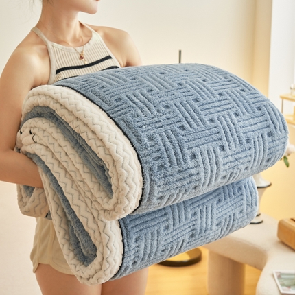 91家纺网 家纺一手货源 找家纺 （总）世纪绒品 2025新款A类云朵绒多功能毛绒毛毯