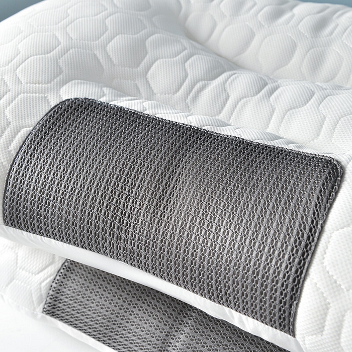 91家纺网 家纺一手货源 找家纺 （总）佳尚枕芯 2025新款大豆乳胶+针织棉spa枕 单人枕芯 枕头 护颈枕