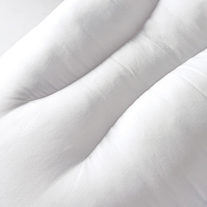 91家纺网 家纺一手货源 找家纺 佳尚枕芯 2025新款大豆乳胶+针织棉spa枕 单人枕芯 枕头 护颈枕 SPA按摩功能蓝色高枕48x74cm /只