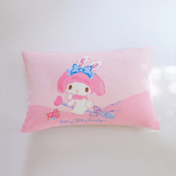91家纺网 家纺一手货源 找家纺 蘭菲家纺 2024新款牛奶绒卡通三丽鸥单品枕套 去约会