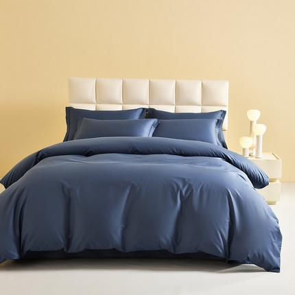 91家纺网 家纺一手货源 找家纺 （总）元元被芯 2025款纯色全丝光-全精梳高密纺-铂金A类全棉四件套