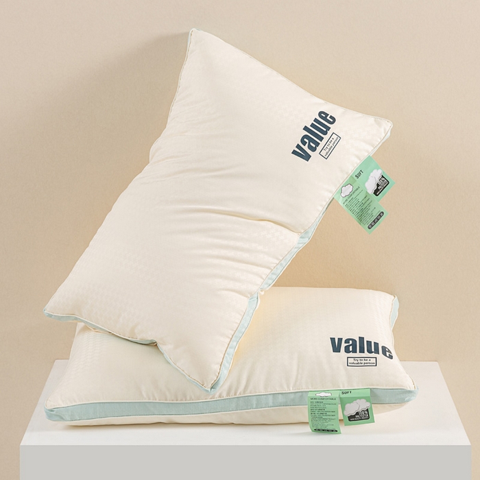 91家纺网 家纺一手货源 找家纺 佳尚枕芯 2025新款云柔立体分区护颈枕云朵释压软枕枕头枕芯 立体云朵释压软枕48x74cm/只-高枕