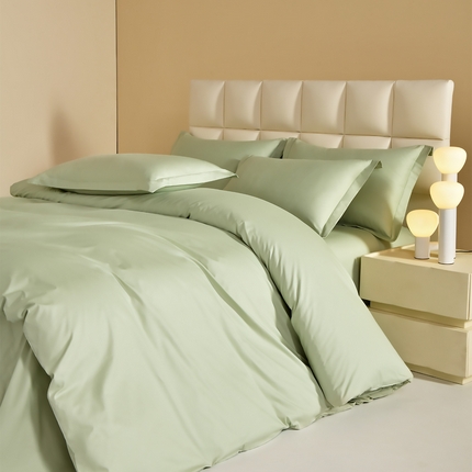 91家纺网 家纺一手货源 找家纺 （总）元元被芯 2025款纯色全丝光-全精梳高密纺-铂金A类全棉单被套